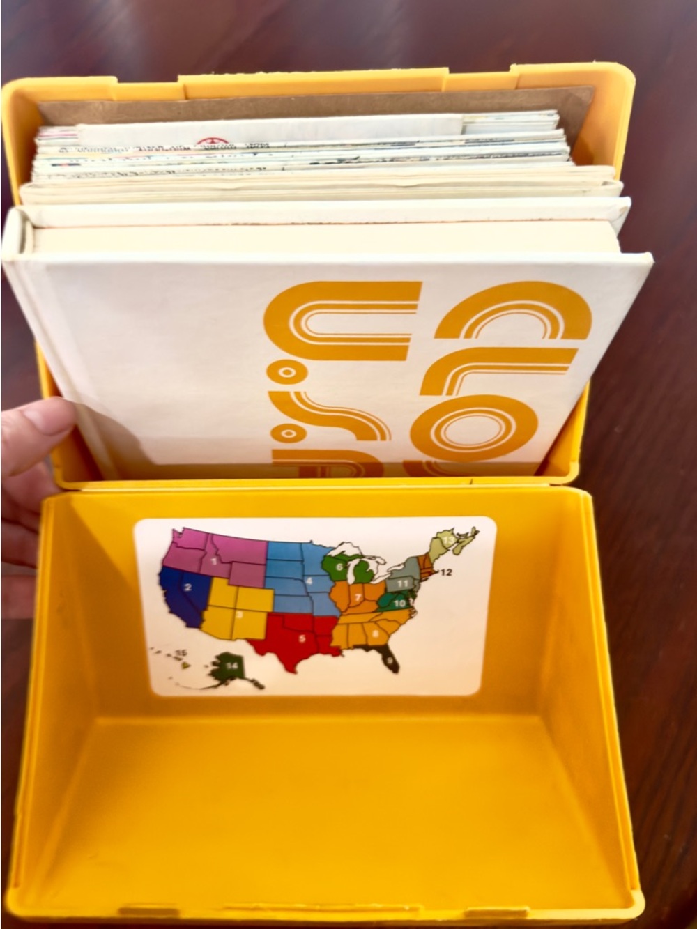 National Geographic CLOSE-UP U.S.A. Map Kit Vintage 1978. Great condition